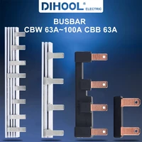 copper busbar for distribution box mini circuit breaker pin mcb rcbo rccb connector busbar connection breaker combing