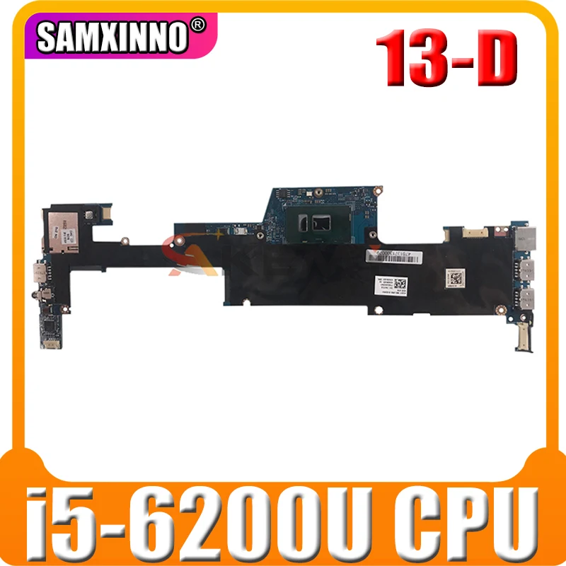 

For HP ENVY 13-D Series Laptop Motherboard With SR2ZW i5-6200u 829284-601 ASE30 LA-C482P MB 100% Tested Fast Ship