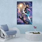 Аниме-волейбол мальчик анимации кошмарным Японии Стиль мультфильм плакат Модульная картина стены украшения Плакаты