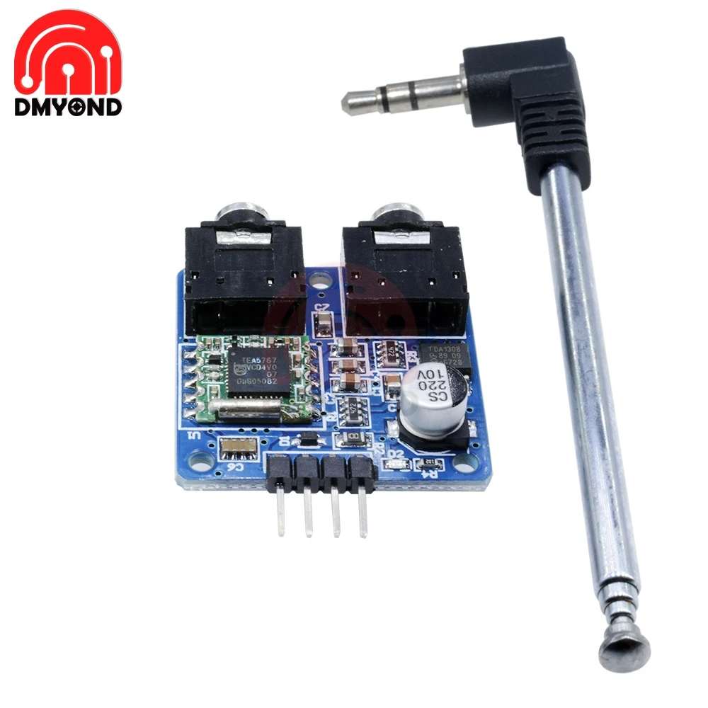 Радиомодуль TEA5767 FM стерео радиомодуль для 76 108 мгц с бесплатной кабельной