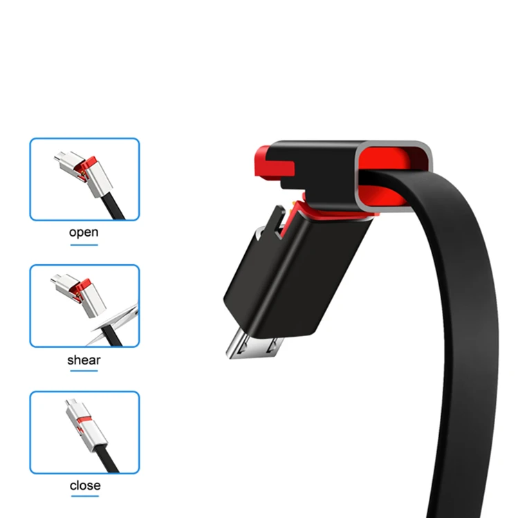 Повторное использование Micro USB кабель для быстрой зарядки Android зарядное