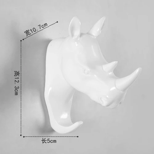 Новинка, Лидер продаж, Модный Резиновый 3D подвесной крючок с животными, креативный настенный крючок, подарок, украшение для дома, полимерные крючки для гостиной - Цвет: E