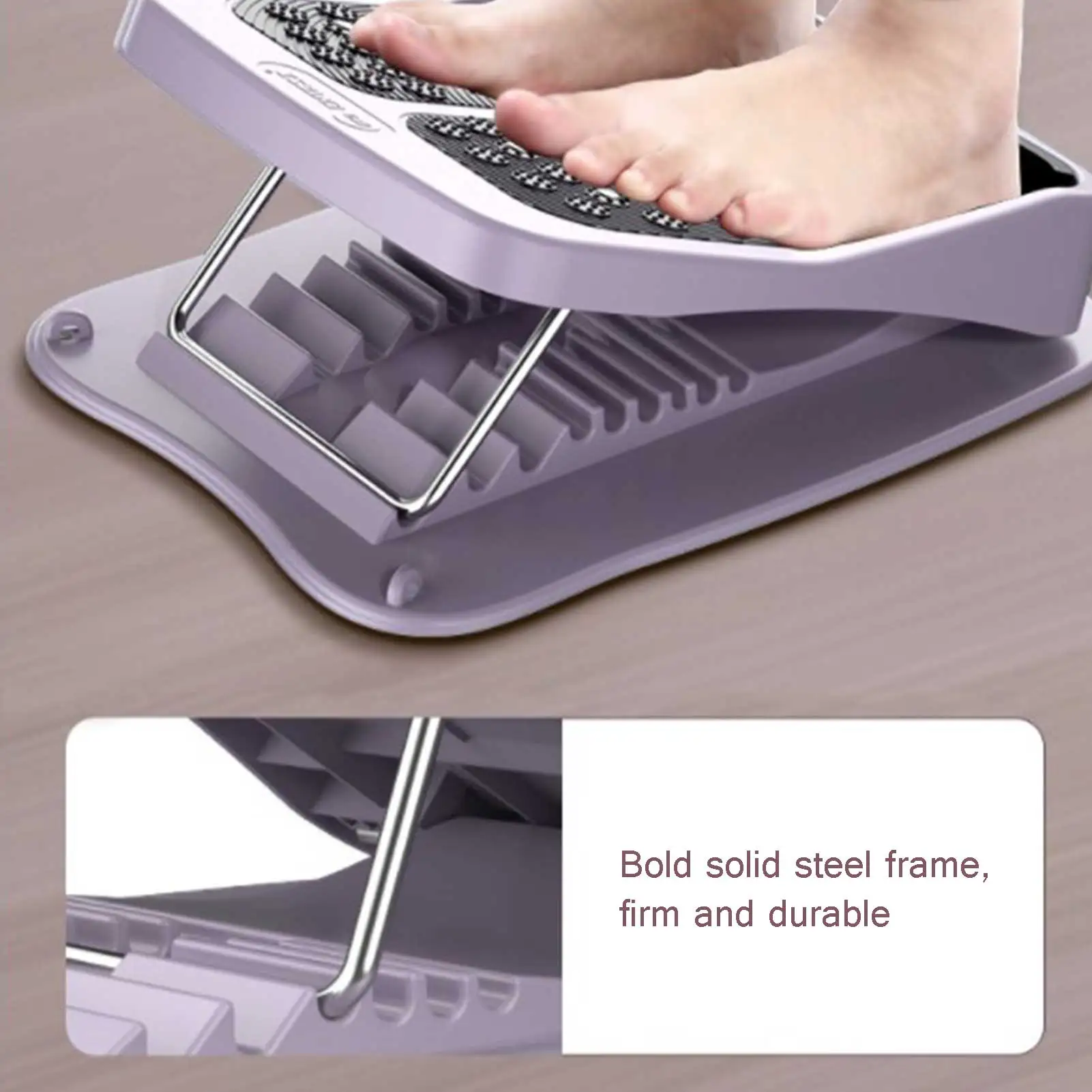 Портативная регулируемая пластина для массажа ног оборудование фитнеса