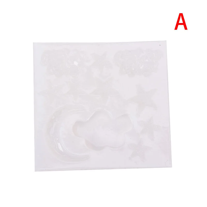 

1pcs UV Resin Jewelry Liquid Silicone Mold Bow Star Moon Resin Charms Molds For DIY Jewelry Making Decorate Handmade Tool