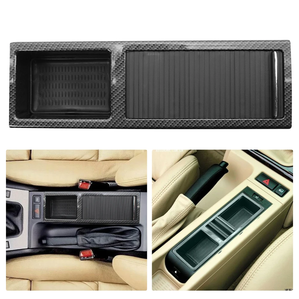 Центральная консоль для BMW E46 316i 318i 320i 320d 325i 328i 330i Sedan Touring 1999 2005 лоток хранения