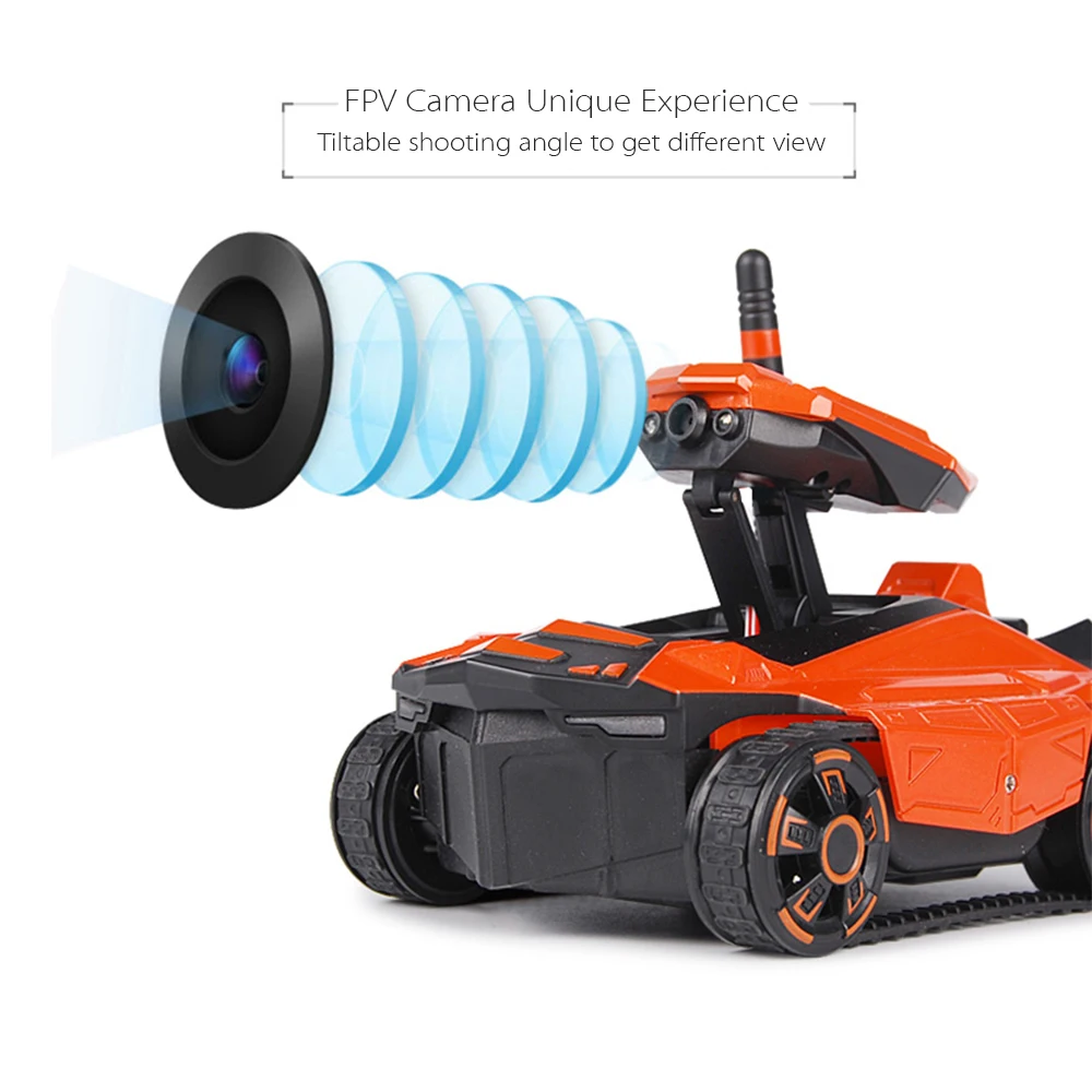 Новинка 2018 умный Радиоуправляемый бак ATTOP с Wi Fi FPV камерой 0 3 МП приложением