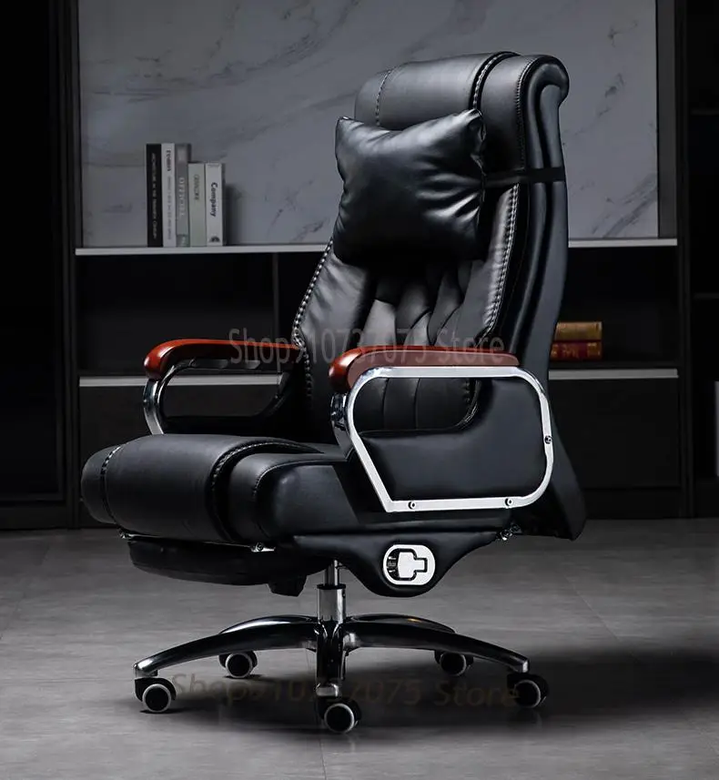 Офисное кресло с переходом для мужчин офисное из цельной древесины компьютерное