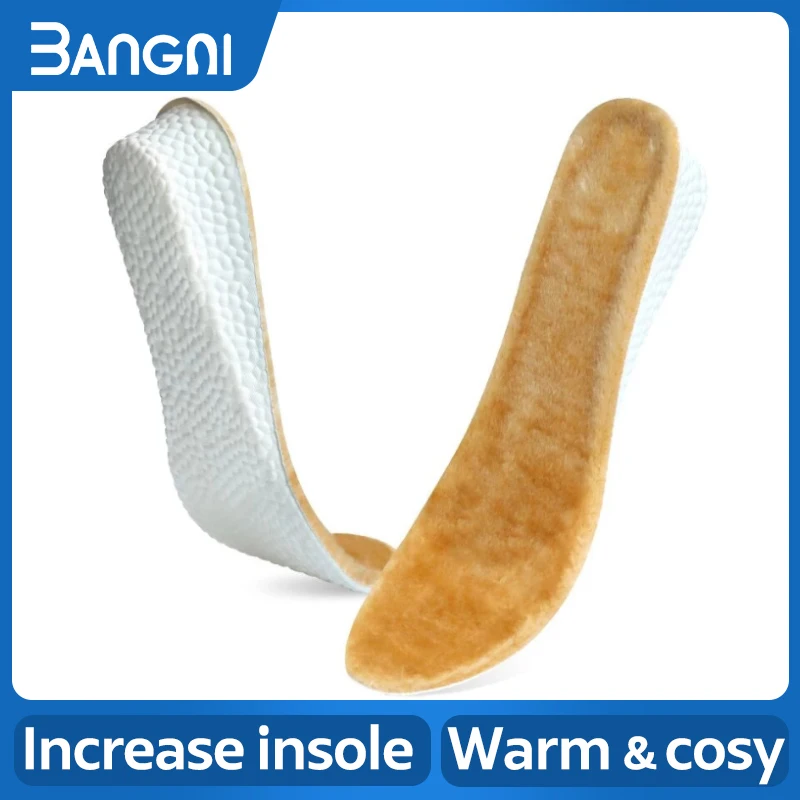 Стелька 3angn полная теплая стелька невидимые стельки для увеличения роста обуви
