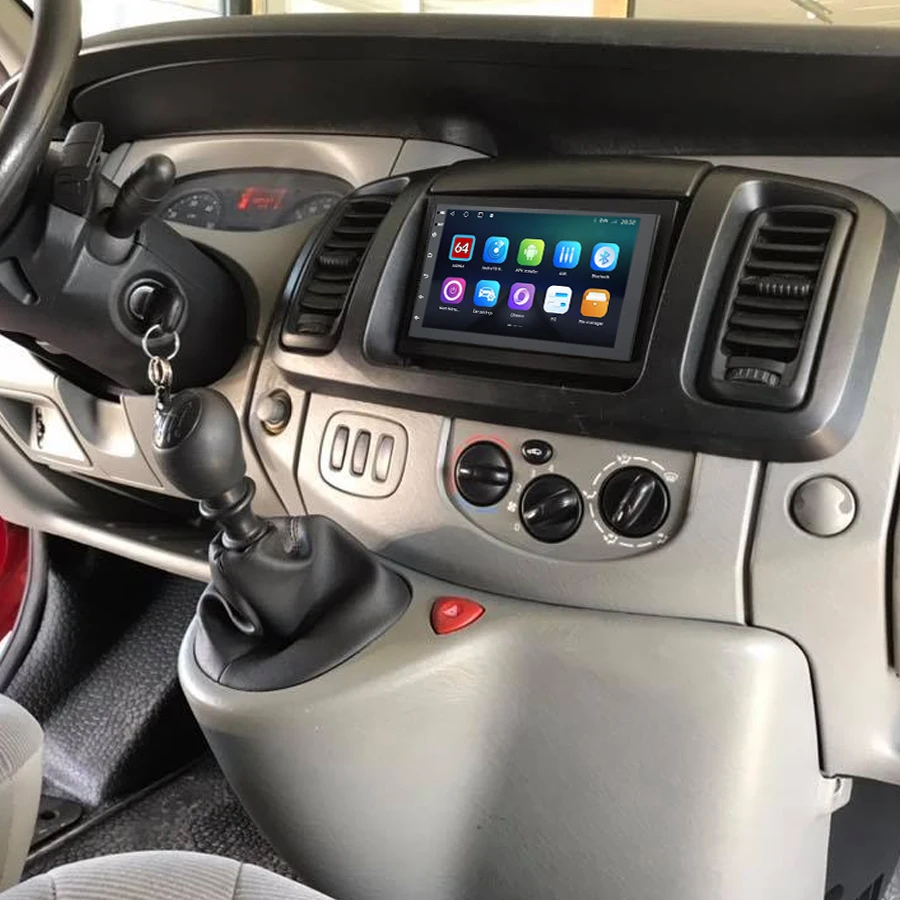 128 Гб ПЗУ Android 12 мультимедийный видеоплеер для Renault Trafic Opel Vivaro 2006 - 2010 Радио Стерео