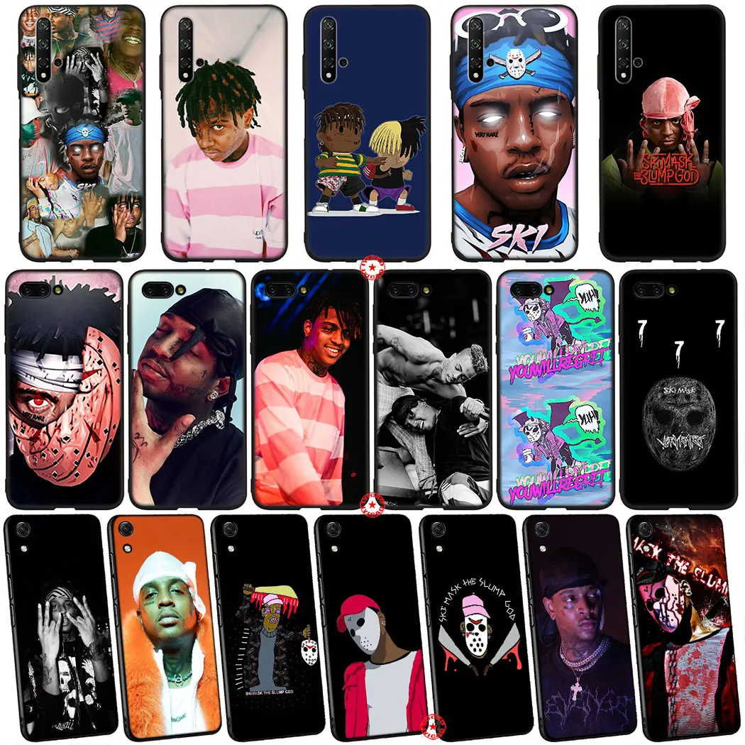 Y71 Лыжная маска the Slump God Мягкий силиконовый чехол для телефона Huawei Honor View 20 30 V30 9X Pro