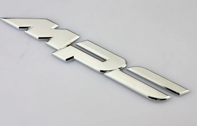 

1 PCS MPS 3D ABS Chrome Car Styling Emblem Badge Refitting Automobile Exterior Cool Advance Car Stickers Decal For Mazda 2 3 5 6
