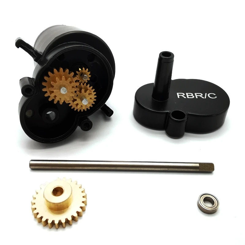 for WPL D12 1/10 RC Truck Car Upgrade Parts Metal Transmission Gearbox Gear Box with Set Accessories | Игрушки и хобби