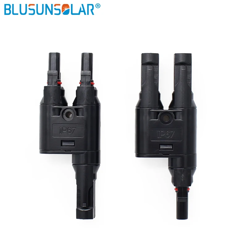 

1 PAIRS Solar Panel Cable SOLAR PV T Branch Parallel Connector Pair FF/M and MM/F
