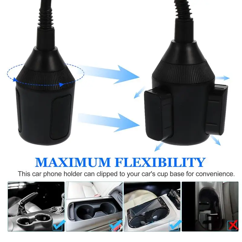 

Car Phone Mount Rack Phone Holder Stand Car Cup Holder Phone Mount Stand