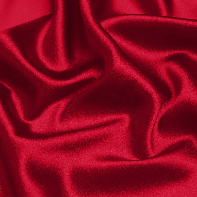 

22Momme 100% Silk Fabric 114cm Wide Natural Mulberry Silk Fabric Solid Color Smooth Silk For Wedding DIY Dress Clothing Bedding