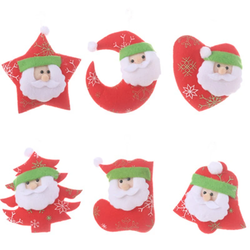 Сделай Сам веселая Красная Пентаграмма луна любовь Санта рождественская елка