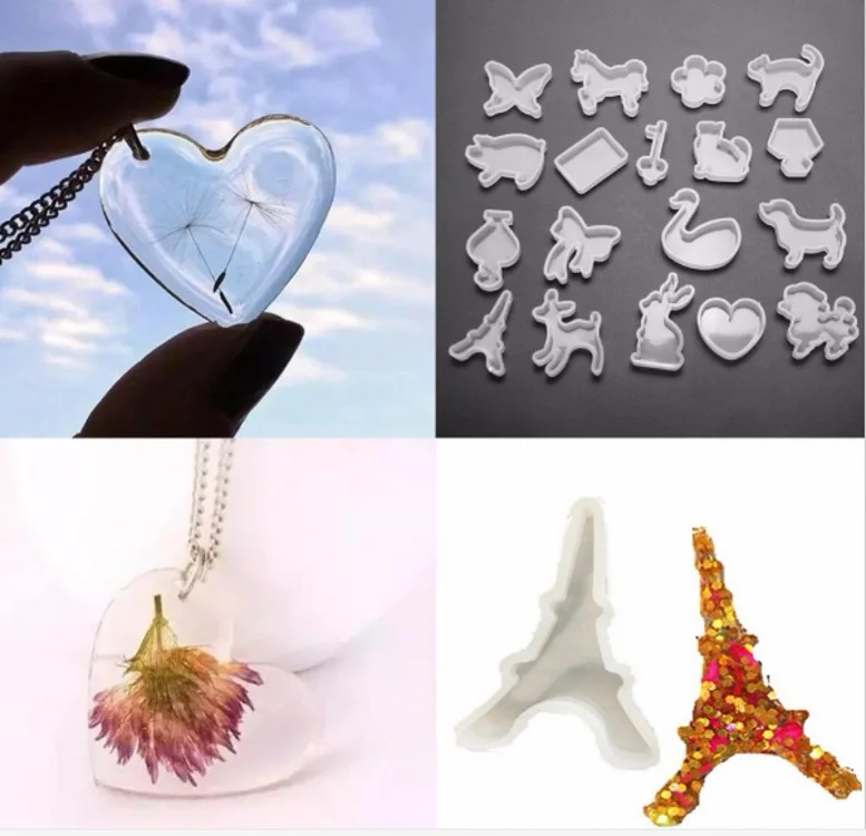 19 шт./компл. силиконовые формы для животных ручная работа эпоксидная железная