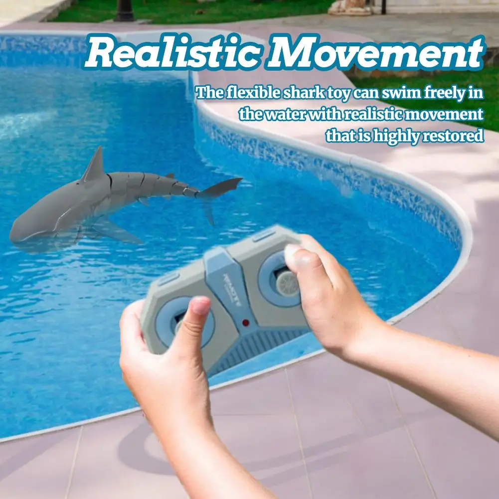 Обновленные игрушки акулы с дистанционным управлением воздушная плавающая рыба