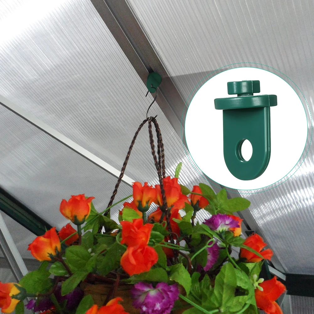 

50pcs/Set Greenhouse Plastic Hanger Hanging Clip Hanging Hooks Plant Hangers Greenhouse Gadgets Hanging Tool for Greenhouse