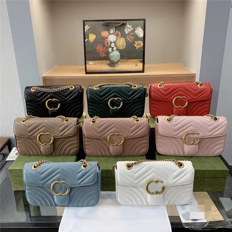 

Top Quality 2021 New Designer Famous Brand Bags Luxury Bags Women Genuine Leather Handbags Fashion Shoulder Bag GG Crossbody Bag