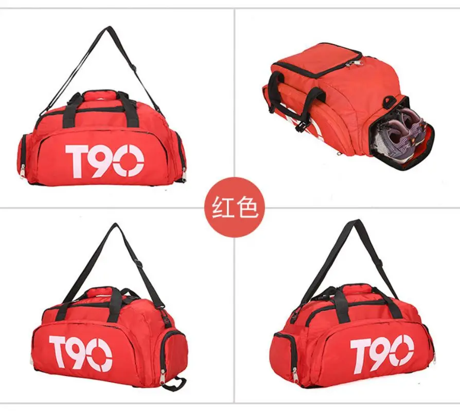 Sports Gym Bag Waterproof Sports Bags for Men Fitness Women Yoga Training Handbag with Shoe Compartment Travel Sac De Sport