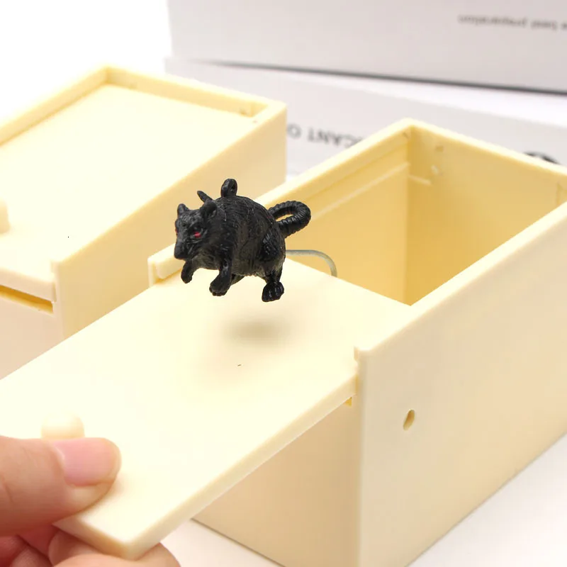 Новая забавная коробка для отпугивания Шуточный паук скрытый чехол отличное