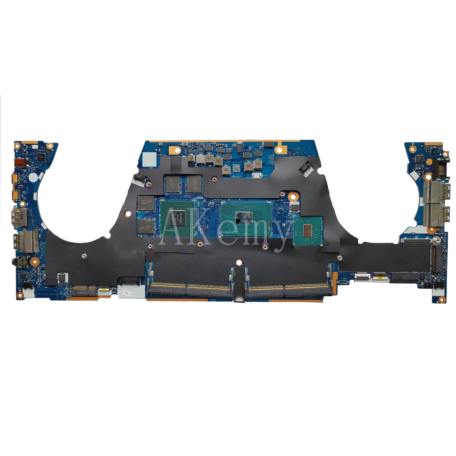 Akemy For HP ZBook Studio G4 Laptop Motherboard LA-E251P 921016-601 921016-001 I5-7440HQ CPU M1200 GPU Test work
