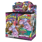 360 шт. испанскиефранцузские карты покемона, демонстрационная коробка TCG, яркое напряжение, охлаждение и восстановление темноты, Ablaze Booster, карточная игра, игрушка, подарок для детей