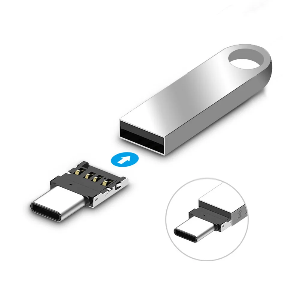 Многофункциональный адаптер для телефона планшета OTG USB Type C конвертер