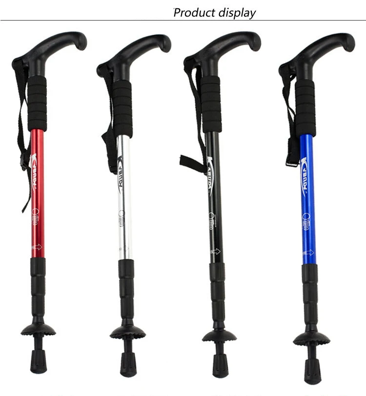 Регулируемая трость трости сверхлегкие для активного отдыха кемпинга походов