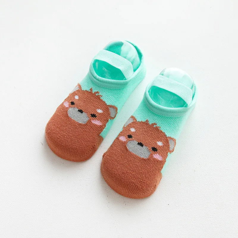 Lawadka Spring Autumn Newborn Baby Boy Girl Socks Cartoon Anti Slip Socks for Girls Casual Cotton Floor Kids Clothes Accessories