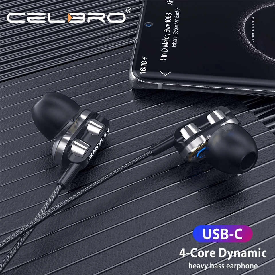 Спортивные проводные наушники портативные стерео вкладыши с супер басами