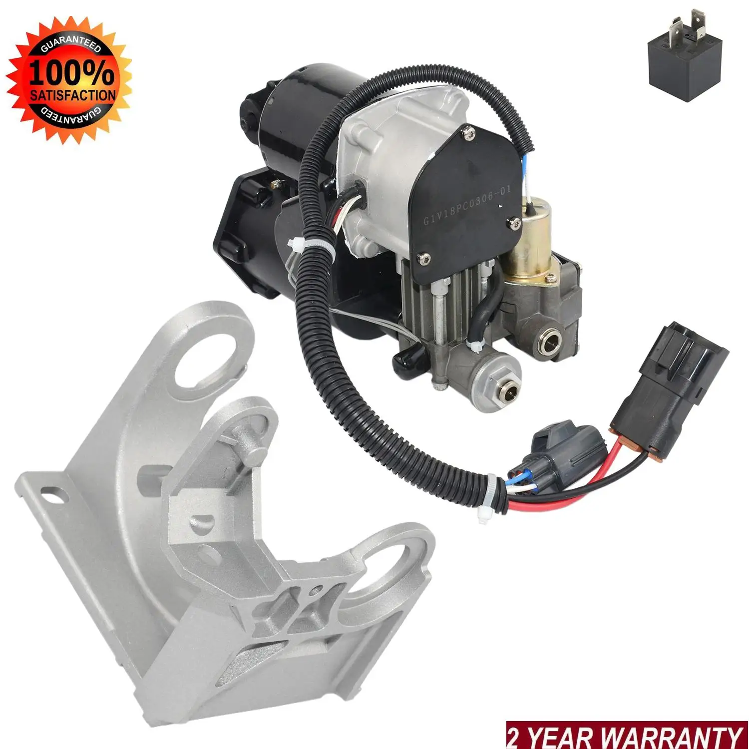 AP03 новый воздушный компрессор и кронштейн Hitachi Style LR023964 для Land Rover Discovery 3