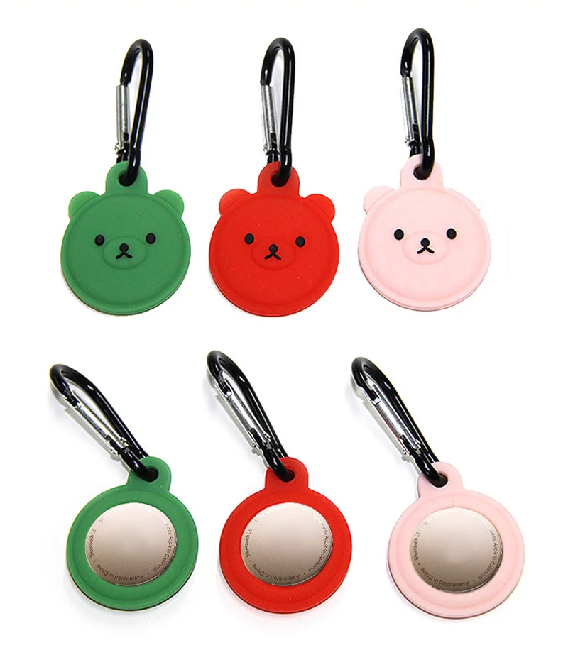 

Защитный чехол для airtag, аксессуары, силиконовый защитный чехол-бампер с пряжкой для Apple airtag, застежка-локатор для трекера