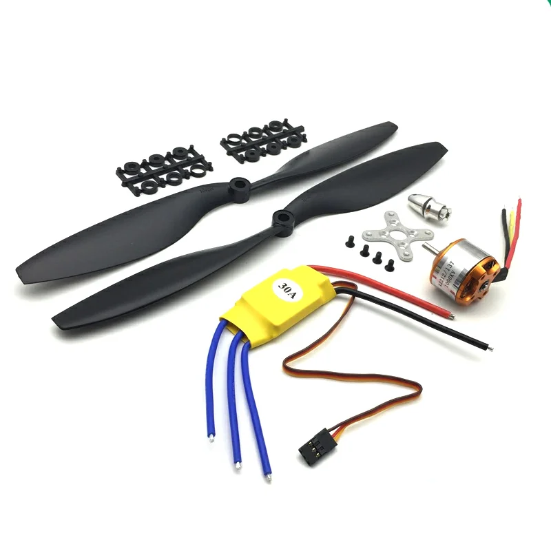 XXD A2212 2212 A2208 2208 бесщеточный двигатель 930KV 1000KV 1400KV 2200KV 2450KV 30A ESC 1045 Пропеллер для