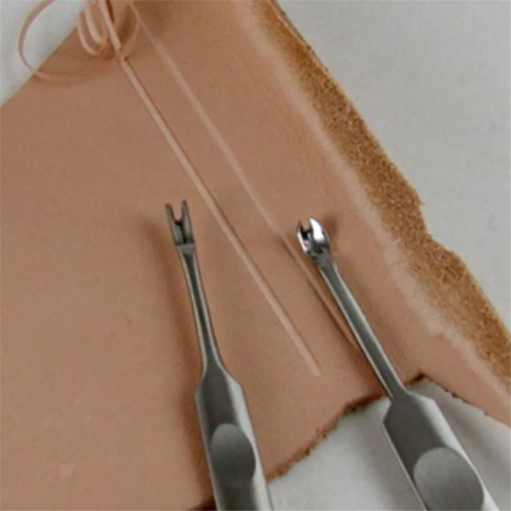 Инструменты для ремонта часов сделай сам 2 шт. нож резки кожи разделочный розовый