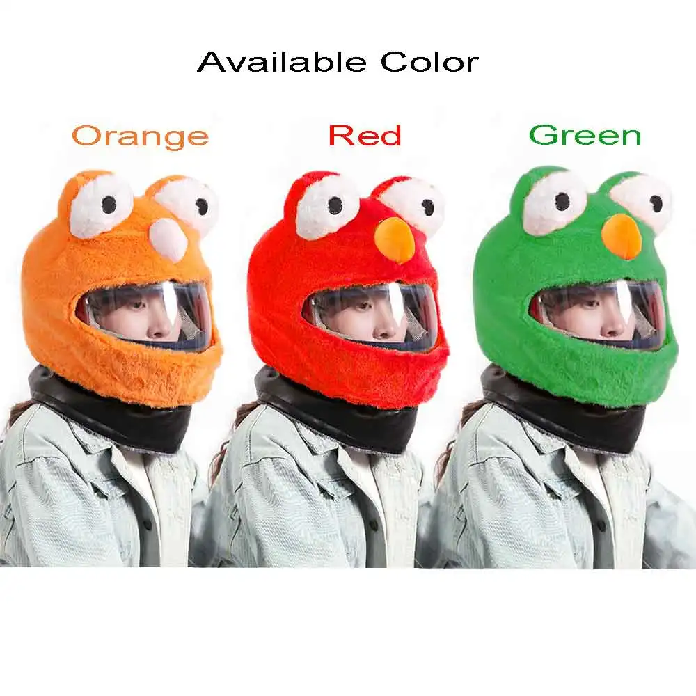 Забавный чехол унисекс для мотоциклетного шлема с лягушкой маска на Хэллоуин