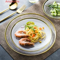 creature phnom penh heat resistant glass plate the western household dinner plates plate serving salad plate flat plate fruit