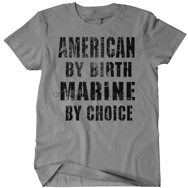 Новые мужские хлопковые футболки футболка корпуса морской пехоты US Marine Semper faithis