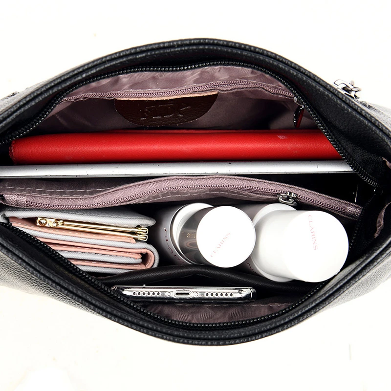 

Casual Shoulder Crossbody Bags for Women 2020 High Quality Soft Leather Luxury Handbags Women Bags Designer Hand bag Sac A Main