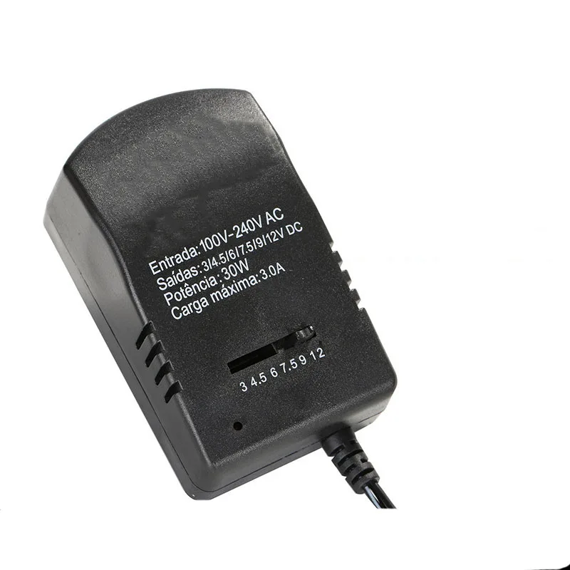 Универсальное зарядное устройство постоянного и переменного тока 3 А 3/4 5/6/7 5/9/12 в