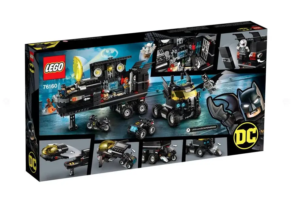 Фигурки Lego batman 76160 mobile bat base отличные игрушки подарок на день рождения для детей 743