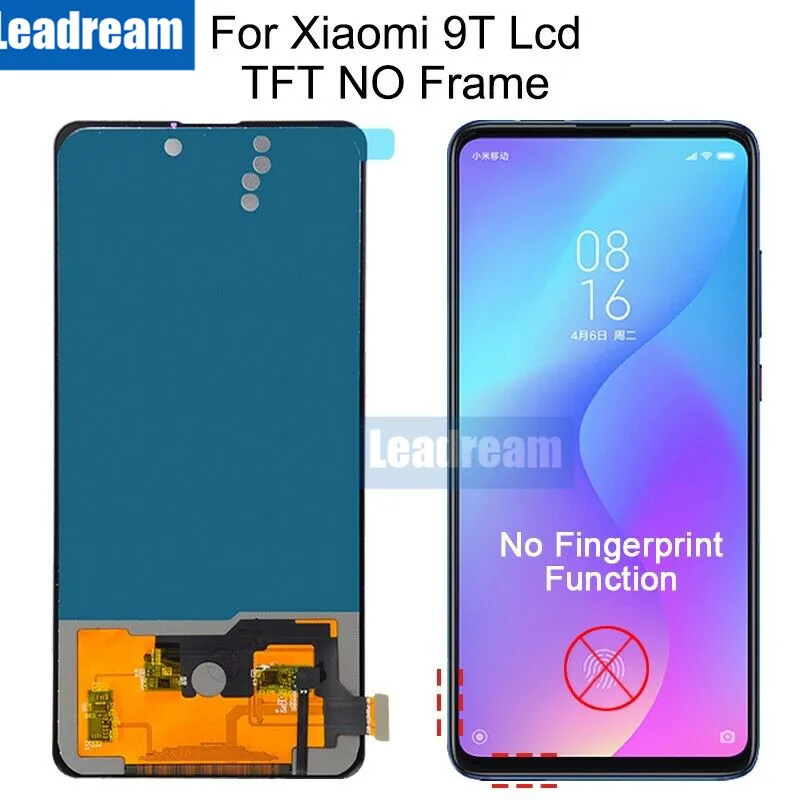 ЖК-дисплей Super Amoled для Xiaomi Mi 9T MI9T Pro с сенсорным экраном и дигитайзером в сборе Redmi