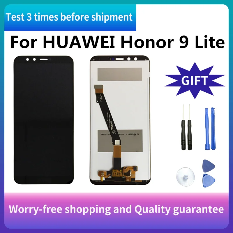 Оригинальный/AAA дисплей для HUAWEI Honor 9 Lite ЖК с сенсорным экраном Замена смартфона 10