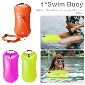 Безопасный поплавок для плавания буй для плавания, для плавания на открытом воздухе, для тренировок триатлонистов