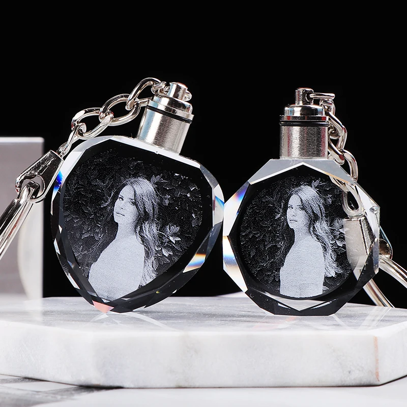 Персонализированные вечерние сувениры подарок на день Святого Валентина LED