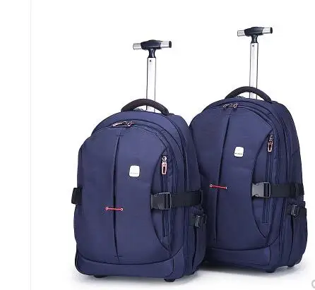 WEISHENGDA rolling backpack for men rolling baggage bag Women Wheeled hand Luggage Trolley Bag on wheels Suitcase wheeled Duffle