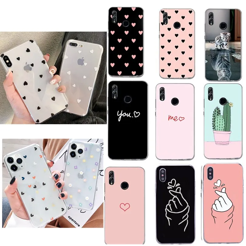

Чехол Funda для Huawei P20 Lite, силиконовый чехол для Huawei Honor 9 Lite Y5 Y6 Prime 2018 P Smart Mate 10 Lite P20 Pro, чехол