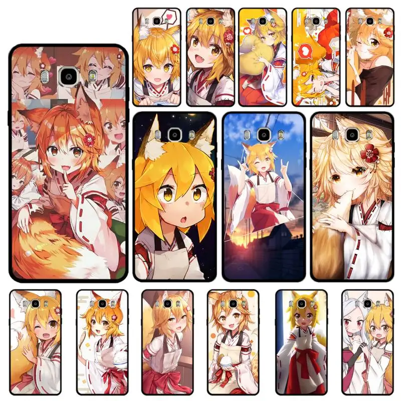 

MaiYaCa Anime The Helpful Fox Senko San Phone Case for Samsung J 4 5 6 7 8 prime plus 2018 2017 2016 J7 core