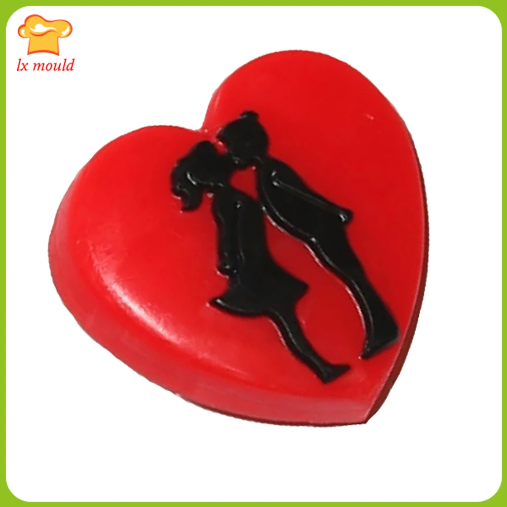 Силиконовая форма для мыла ручной работы на День святого Валентина | Дом и сад